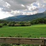 Panoràmica de la Vall d'en Bas, La Garrotxa.