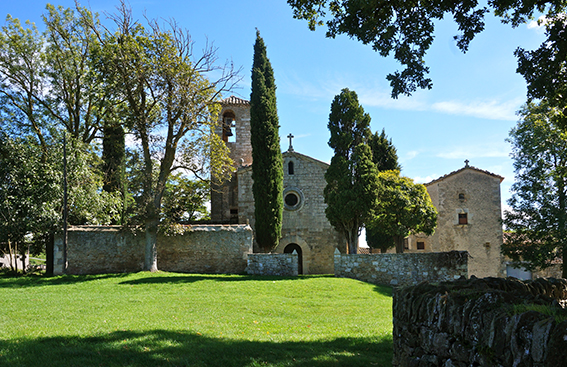 Església de Santa Coloma Sasserra a Castellcir.