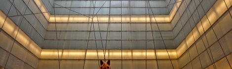 Interior de l'edifici del Museu de la Música de Barcelona.