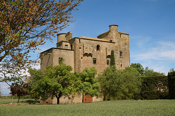 Comarques de Lleida. Castell de Ratera. Plans de Sió.