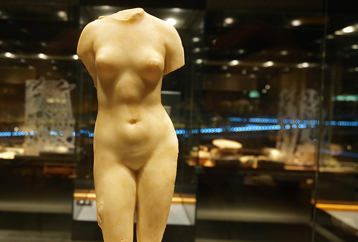 Venus de Marbre al Museu de Badalona.