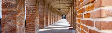 La Galleria degli Antichi a Sabbionetta.