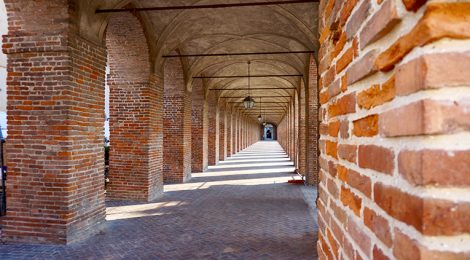 La Galleria degli Antichi a Sabbionetta.