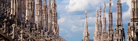 Pinacles al Duomo de Milà.