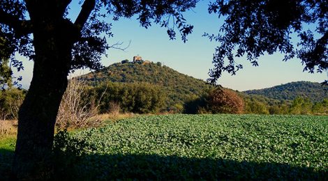 Turó de Sant Jordi a Maçanet de la Selva.