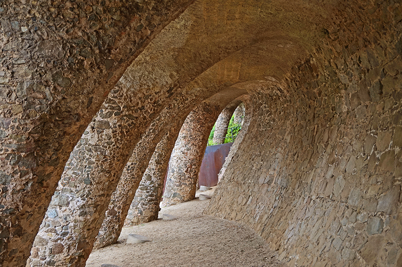 viaducte del carrer Bellesguard.