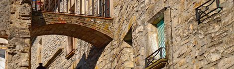 Carreró a Vallfogona de Riucorb.