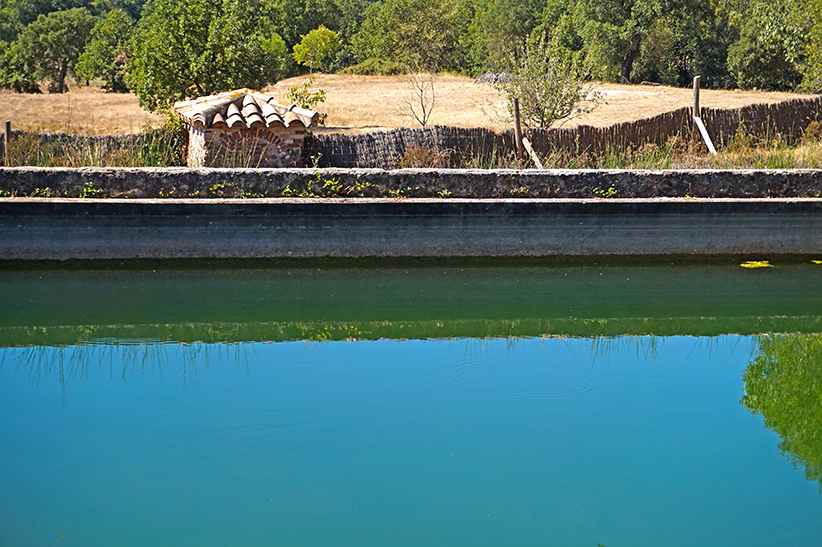 Bassa per regar els camps. Itinerari de l'aigua a Can Vilallonga