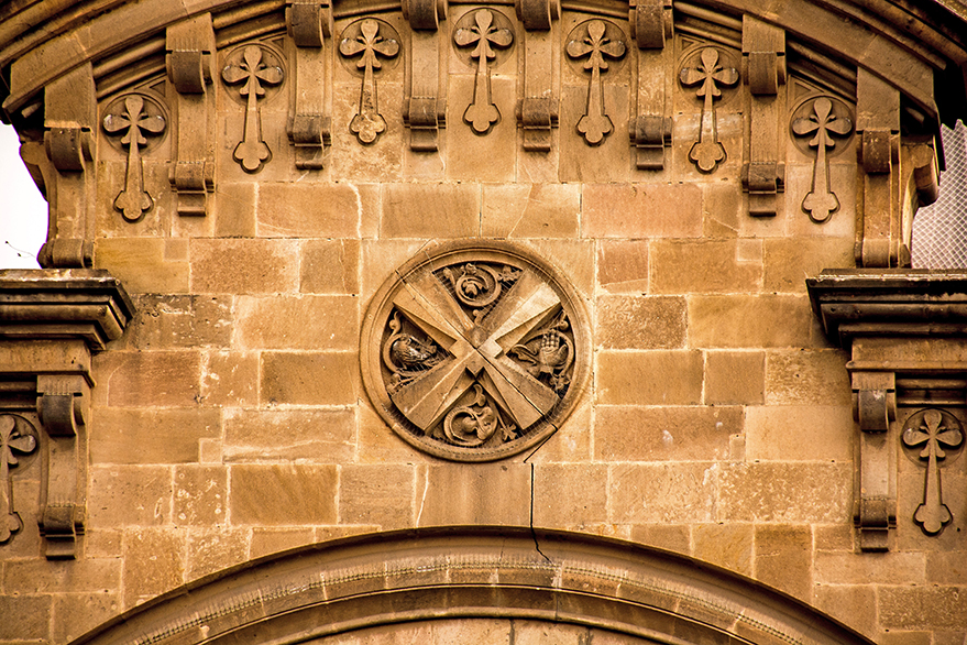 Façana de l'església de Sant Andreu