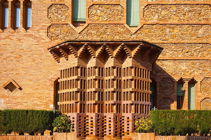 La Colònia Güell de Santa Coloma de Cervelló.