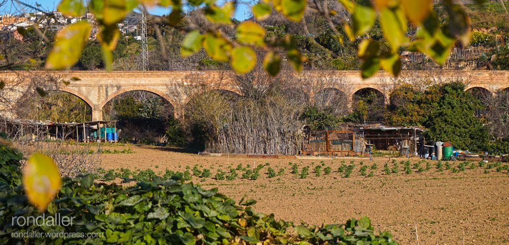 Aqüeducte Can Clota. Esplugues de Llobregat. Baix Llobregat