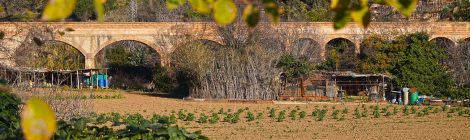 Aqüeducte Can Clota. Esplugues de Llobregat. Baix Llobregat