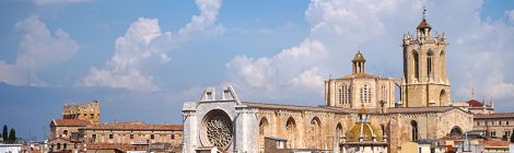 Panoràmica de la Catedral de Tarragona.