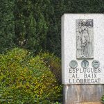 Esplugues de Llobregat. Monument al Baix Llobregat