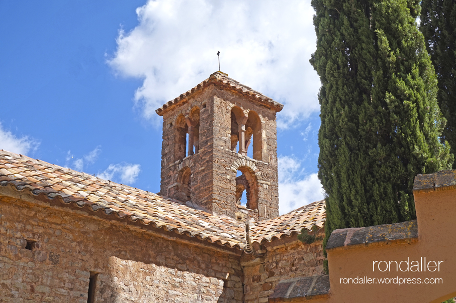 Campanar de Sant Sebastià de Montmajor. Caldes de Montbui. Vallès Oriental