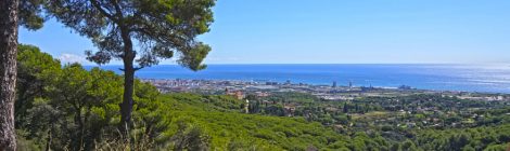 Panoràmica. Agell. Cabrera de Mar. Maresme