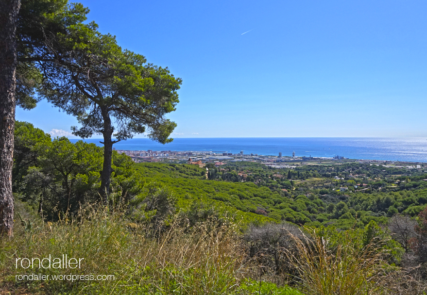 Panoràmica. Agell. Cabrera de Mar. Maresme