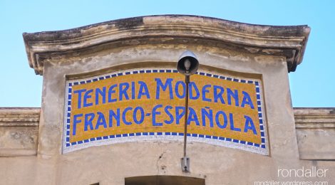 Mollet del Vallès, Vallès Oriental, mosaic, fàbrica