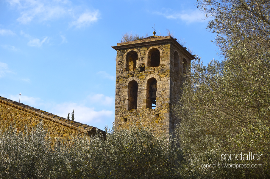 Campanar de Sant Vicenç de Camós, El Pla de l'Estany. 