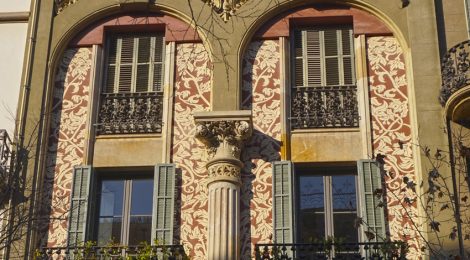 Casa Tomàs Roger, Barcelona, carrer Ausiàs Marc, Enric Sagnier
