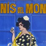 Anís del Mono, Mataró, Ramon Casas, ceràmica, plafó ceràmic, Maresme, rajola, publicitat