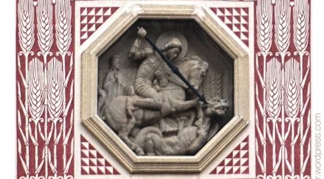 Vic, Osona, farinera, Sant Jordi