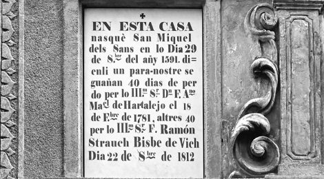 Miquel dels Sants, Vic, Osona, capella, barroc, indulgència, pecat
