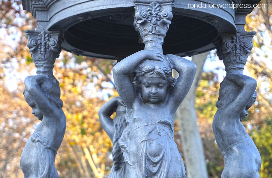 font, parc de la Ciutadella, Barcelona, segle XIX, Antoine Durenne, foneria, font Wallace