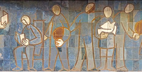 Vida-Grau, Aguadé, mural, ceramista, ceràmic, Arenys de Mar, maresme