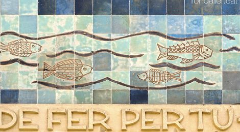 Mosaic de Santa Eulàlia d'Esparreguera, realitzat el 1950 per Joan Vila-Grau i Jordi Aguadé.