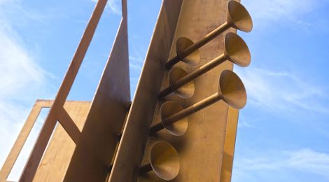 Monument a Sefarad a Palafolls realitzat per Jaume Marés.