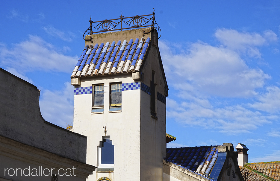 Història de Figaró-Montmany. La torre modernista de Can Gallart.