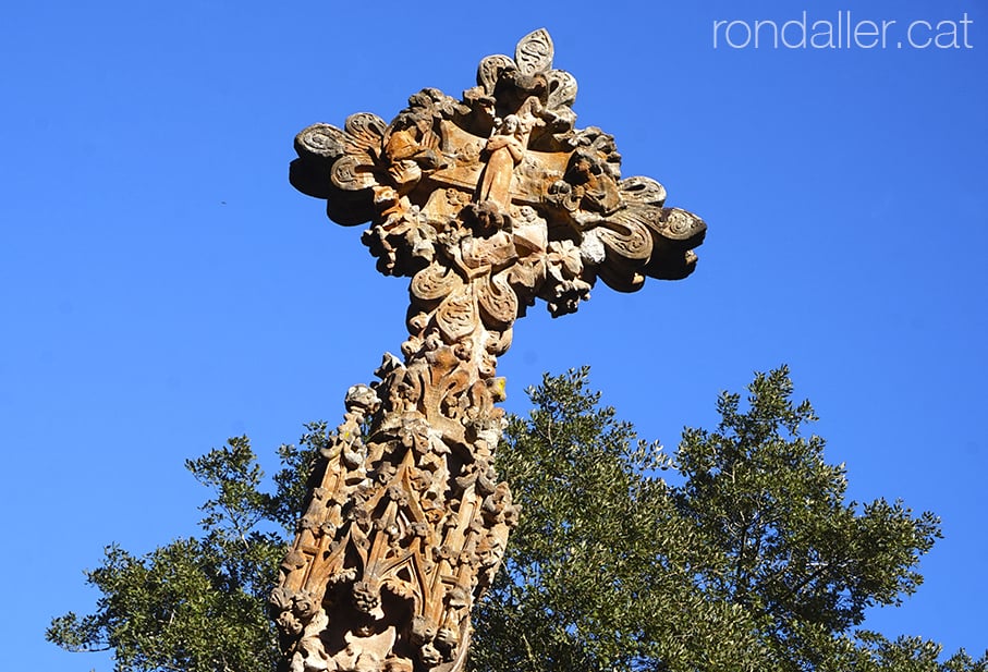 Creu de terme de Sant Pere del Bosc a Lloret de Mar.