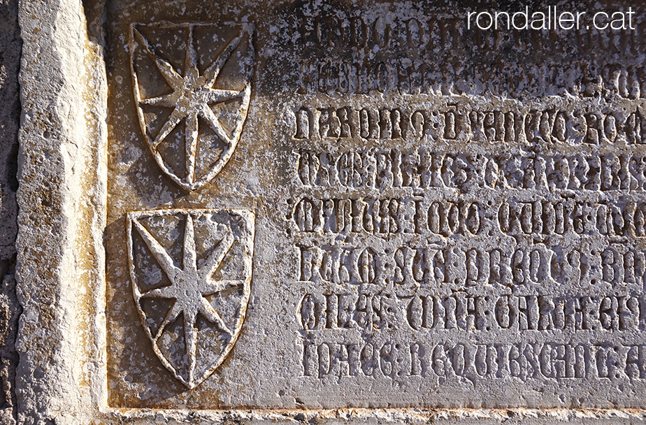 Els sepulcres de Sant Pere de Besalú: Benet de Sant Romà.