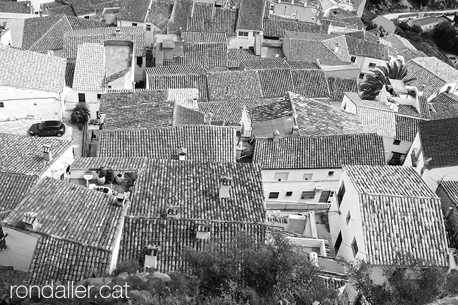 Història de Xulilla. Vista de les teulades de la població.