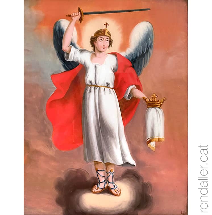 Representació pictòrica de l'arcàngel Jehudiel.