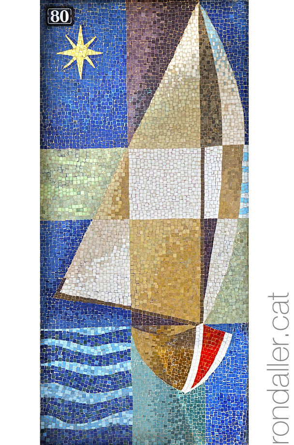 Mosaic de Santiago Padrós a Calafell.