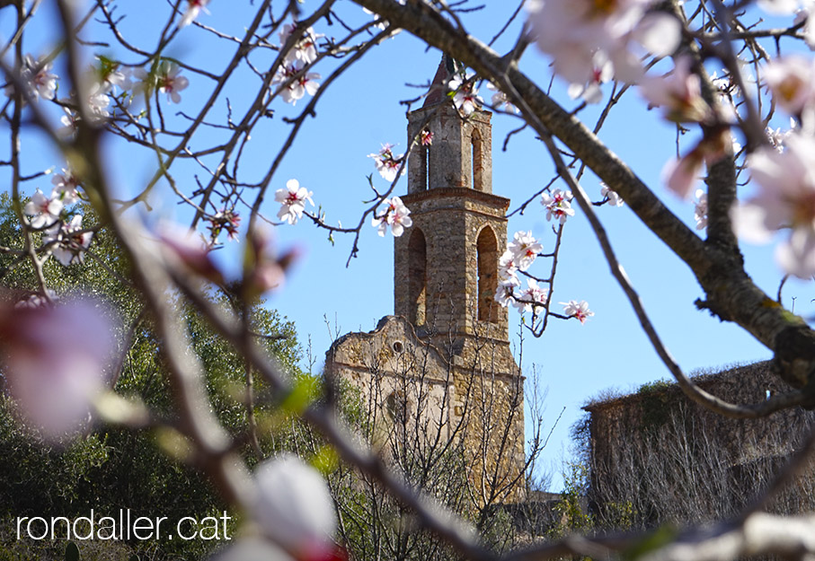 Nucli de Marmellar. Església de Sant Miquel Arcàngel.