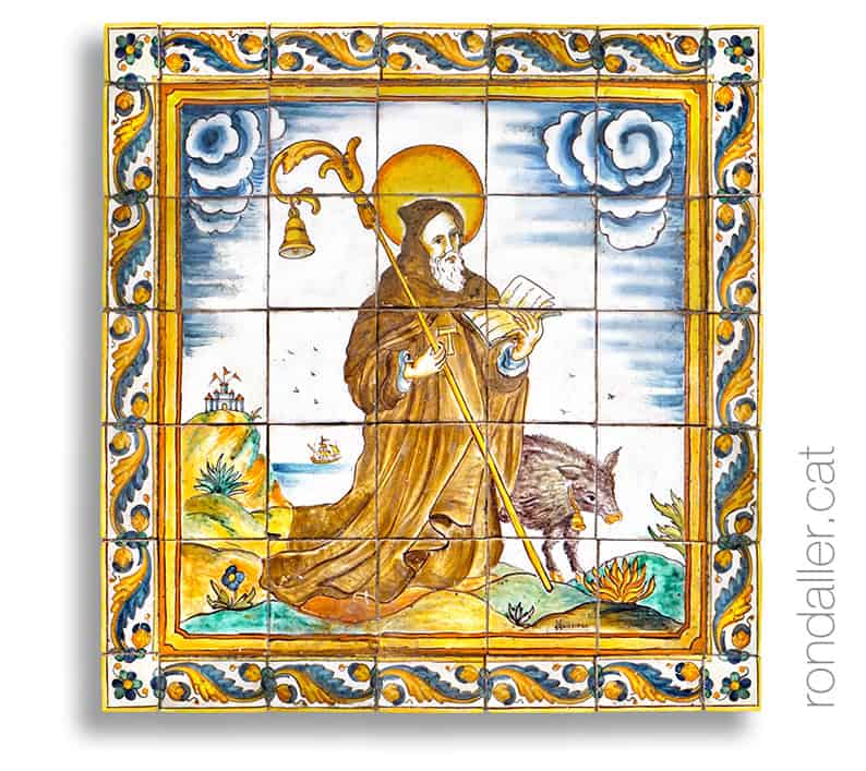 Obra de Joan Baptista Guivernau al carrer de Sant Antoni Abat.