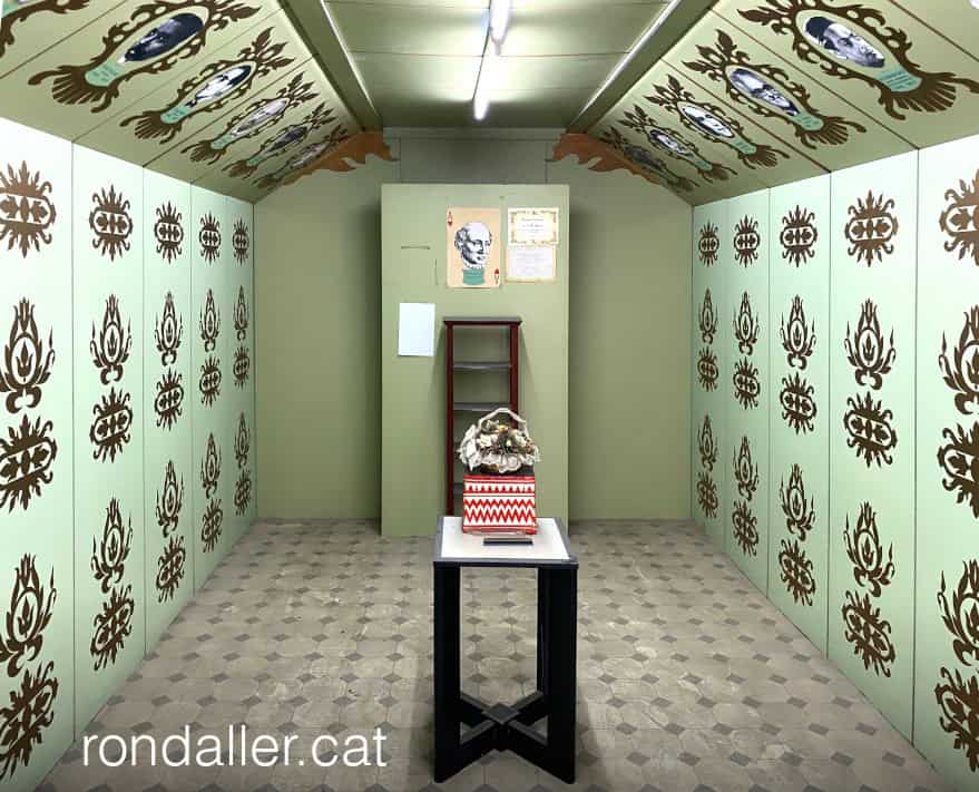 Sala on Joan Nieto es trobava amb altres mags.